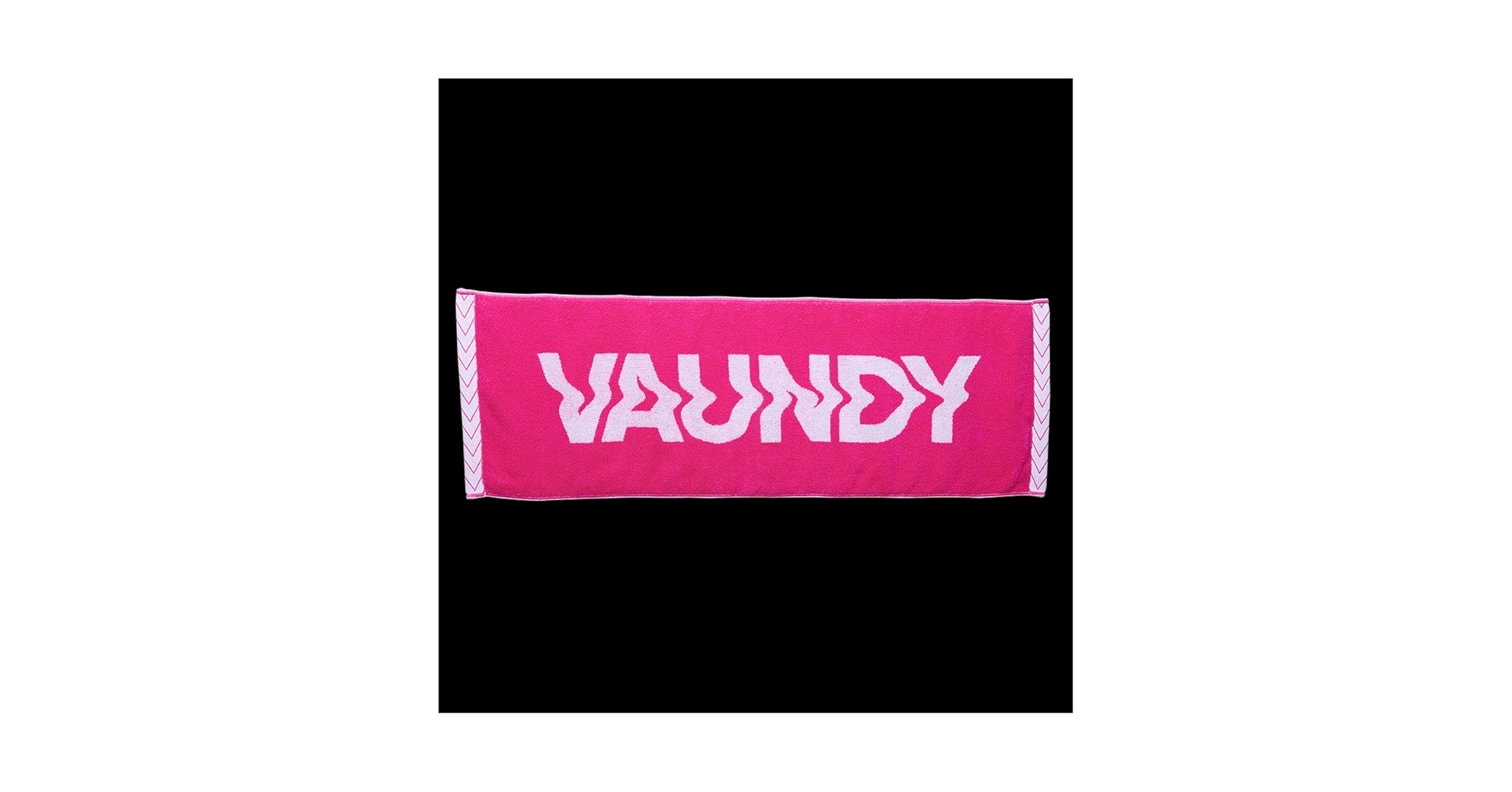 Amazon.co.jp: Vaundy タオル Pink x White : ホーム＆キッチン